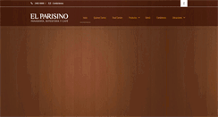 Desktop Screenshot of elparisino.com